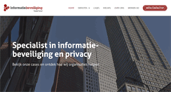 Desktop Screenshot of informatiebeveiliging.nl